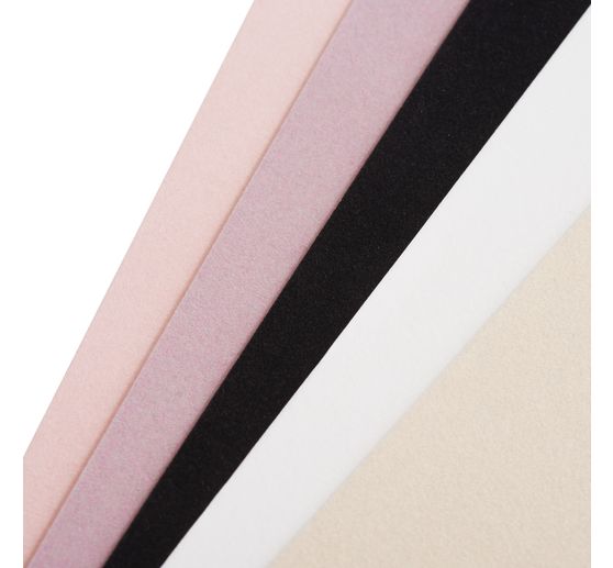 Sametový papír, samolepicí