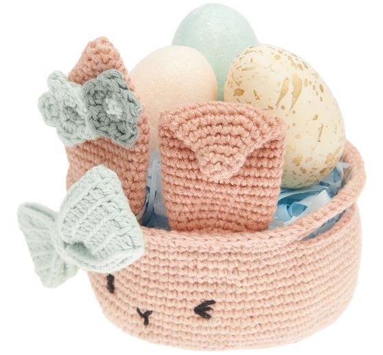 Rico Design Ricorumi crochet kit "Easter egg basket"