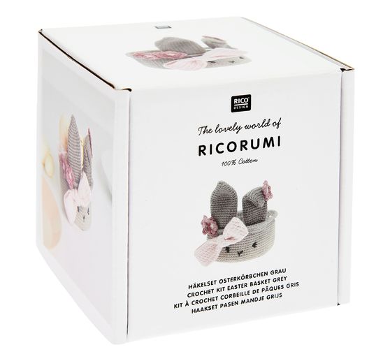 Rico Design Ricorumi crochet kit "Easter egg basket"