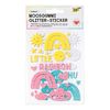 Foam rubber glitter stickers Rainbow
