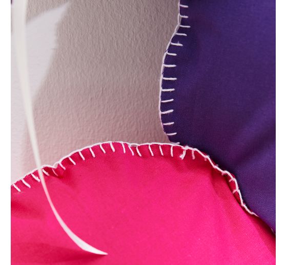 Fabric package patchy uni "Lavender berry"