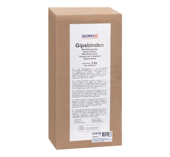 XXL sádrové obvazy modelovací tkanina velké balení