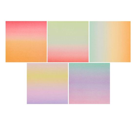 Letáky "Barevný gradient