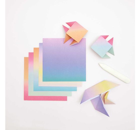 Letáky "Barevný gradient