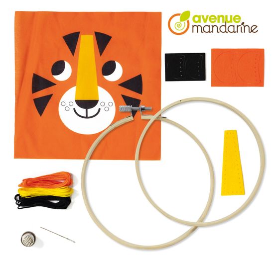 Avenue Mandarine embroidery set Pix Gallery