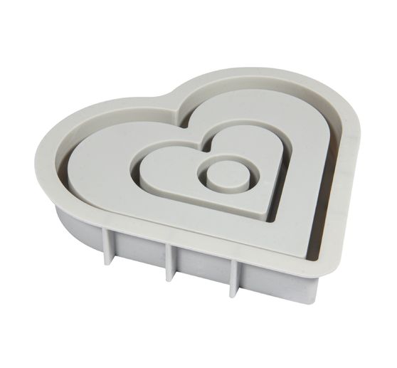 Silicone casting mould "Candle holder" incl. insert