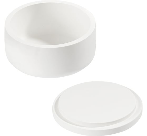 Silicone casting mould "Can with lid"