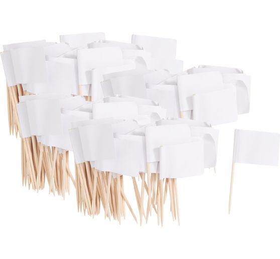 Vlajka VBS s dřevěnou rukojetí