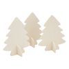 VBS Wooden decoration with base Fir tree