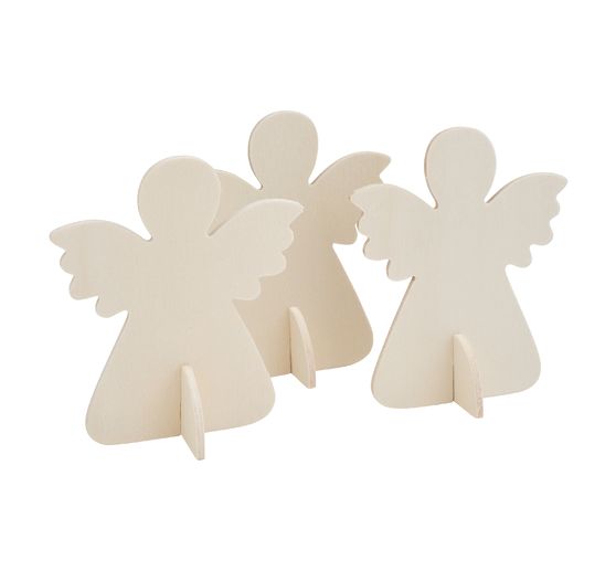 VBS Wooden decoration with base