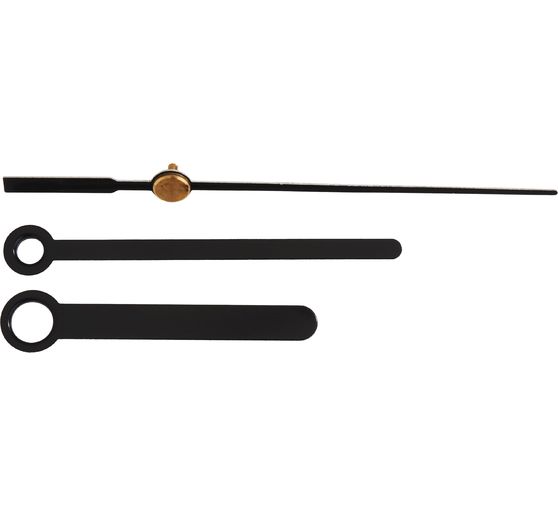 Clock hand with second hand