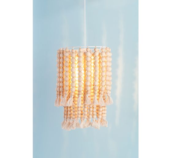 VBS Kroužky na lampy, bílé, Ø 20 cm