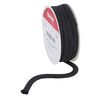 Cotton cord, 6 mm Black