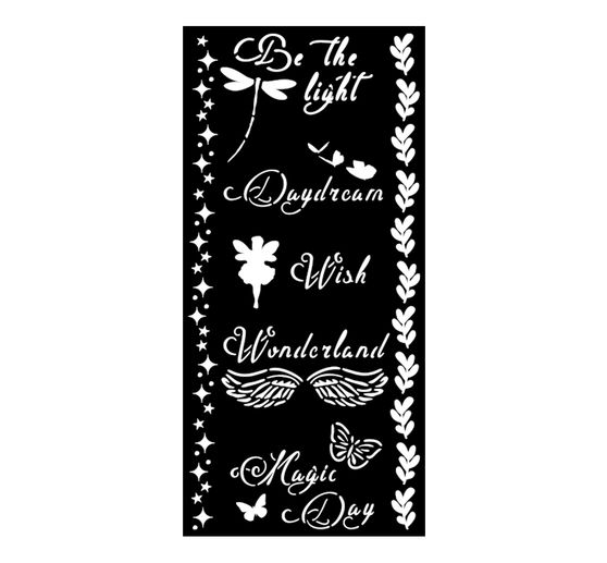 Stencil "Wonderland"