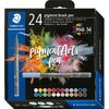 STAEDTLER Pigment brush pen 24 pcs., Warm Colours