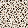Musselein Cotton fabric "Leo" Ecru