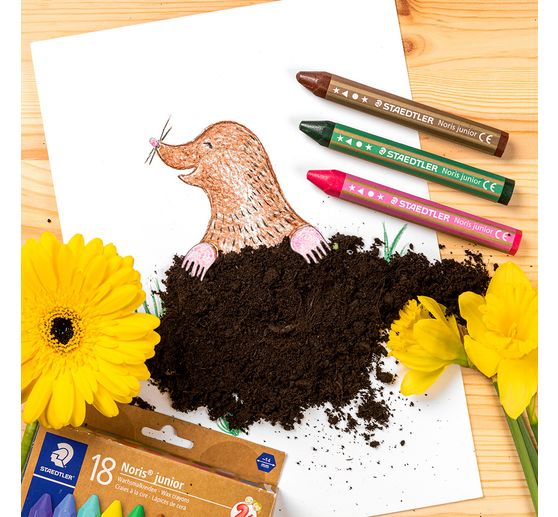 Noris junior Wax crayon