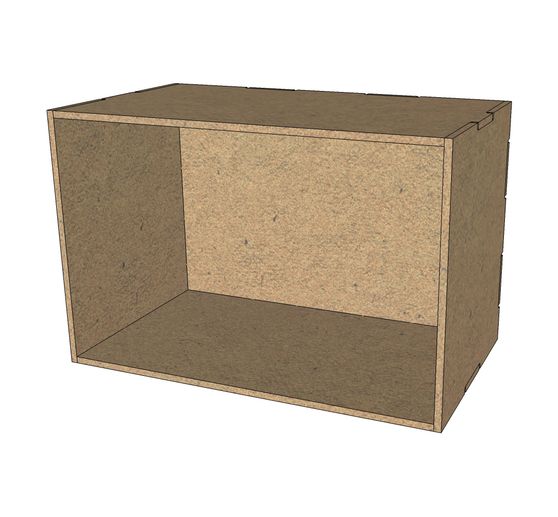 Flexio "Box", -dílný, MDF dřevo