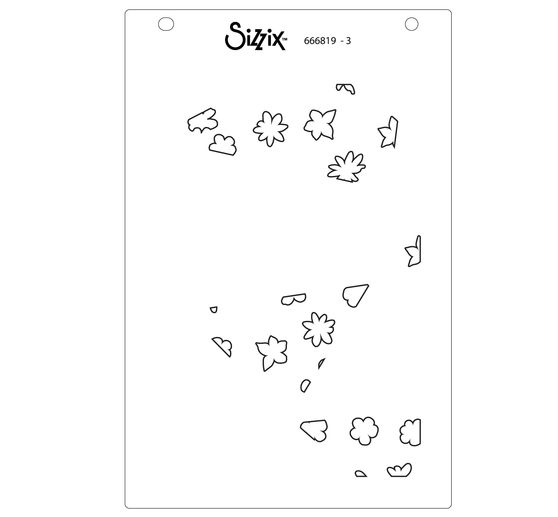 Sizzix Layered Stencils by Stacey Park