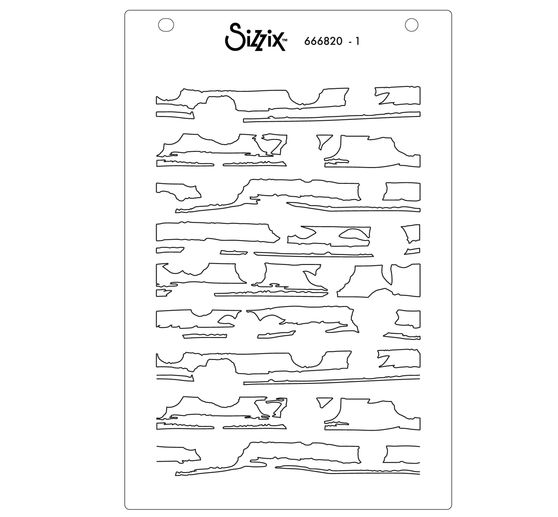 Sizzix Layered Stencils by Stacey Park