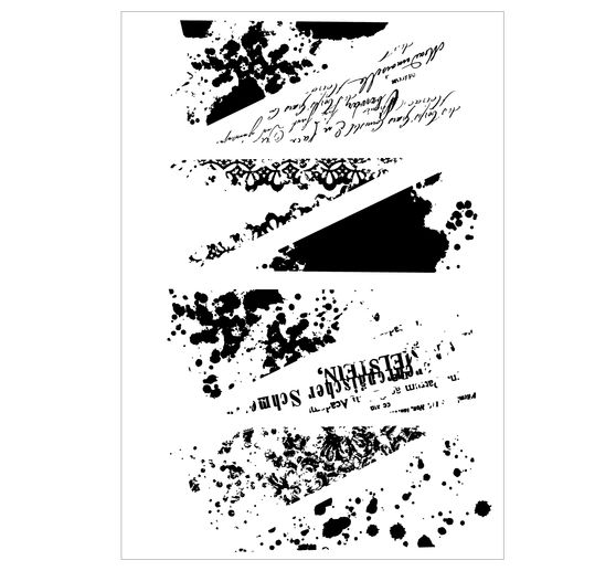 Sizzix Framelits Punching template and Clear Stamps by 49 and Market