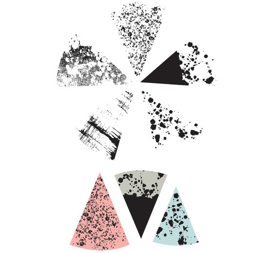 Sizzix Framelits Punching template and Clear Stamps by 49 and Market