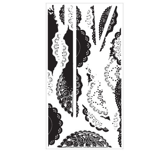 Sizzix Framelits Punching template and Clear Stamps by 49 and Market