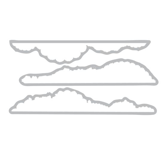 Sizzix Framelits Punching template and Clear Stamps by 49 and Market