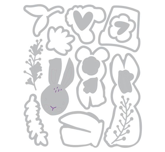 Výseková šablona Sizzix Thinlits od Catherine Pooler