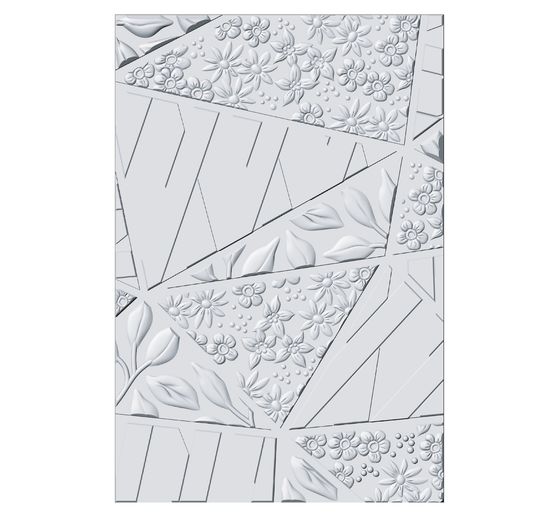 Sizzix 3D Embossing template by Stacey Park