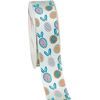 Satin ribbon "Easter bunny" Mint Green