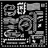 Stencil "Art of Travelling" Stamps