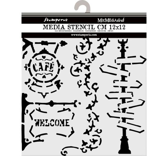 Stencil "Art of Travelling"