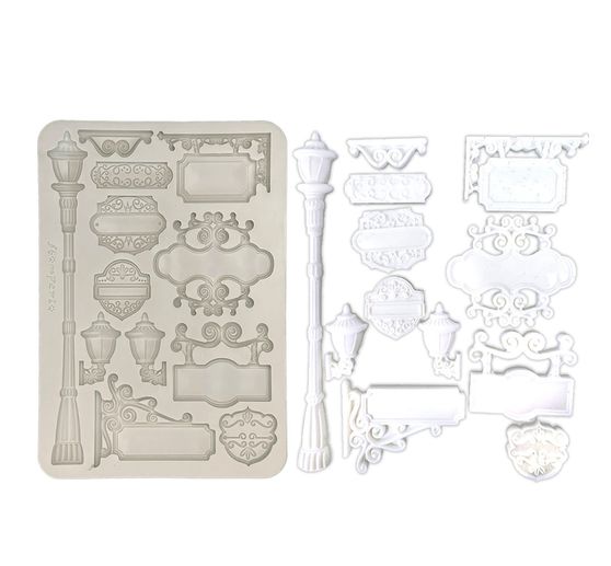 Silicone casting mould "Art of Travelling"