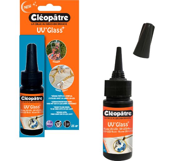 UV Casting resin "Cléopâtre Resin UV'Glass"