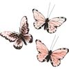 Rico Design "Butterfly with Clip" Shades of dusky pink