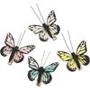 Rico Design "Butterfly with Clip" Mix coloured