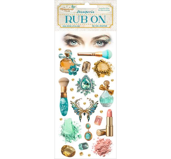 Rub On Transfer paper "Masquerade"