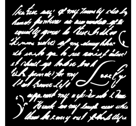 Stencil "Masquerade"