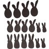 Nupsi foam rubber placeholder Easter rabbits