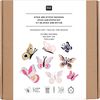 Rico Design Stick & Stitch pack Butterflys