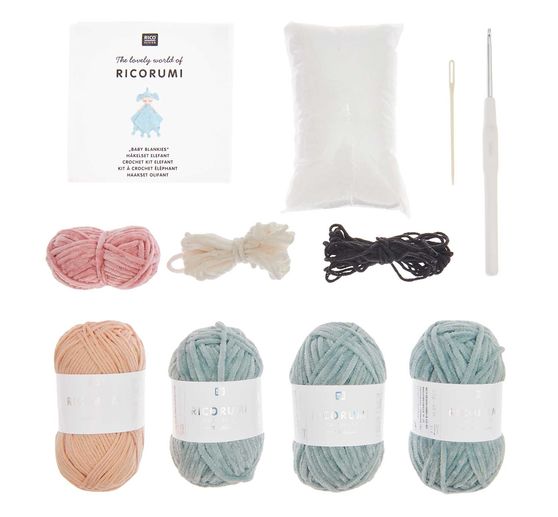 Rico Design Ricorumi Crocheting set "Baby Blankies"