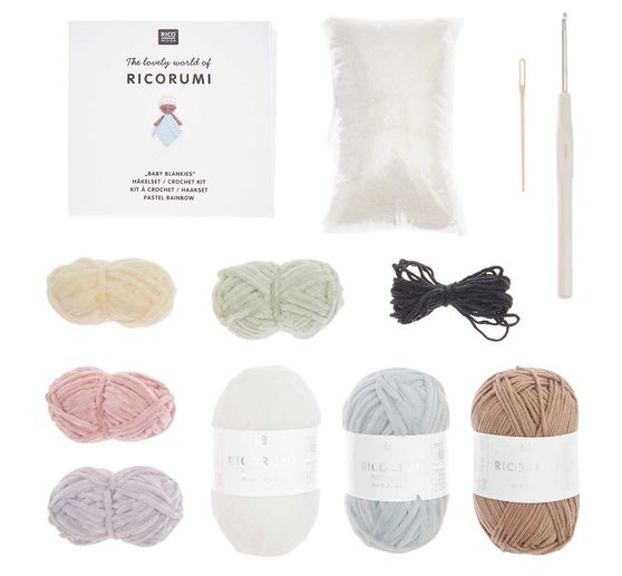 Rico Design Ricorumi Crocheting set "Baby Blankies"