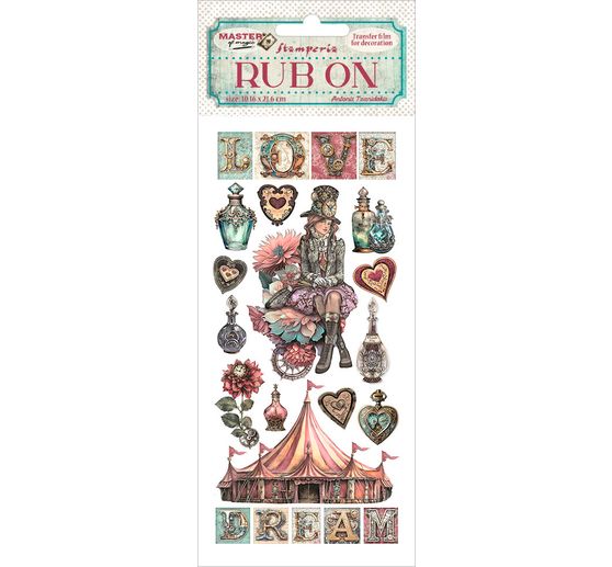 Rub On přenosová fólie "Master of Magic"