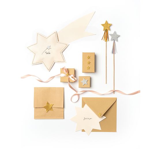 Pěnové gumové třpytivé samolepky