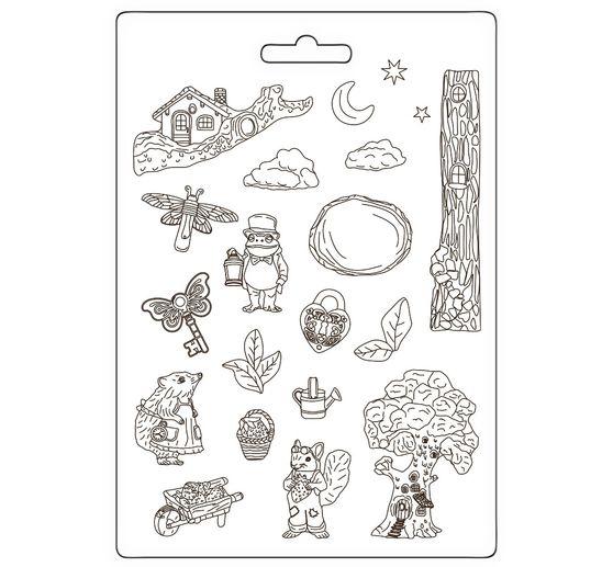 Měkká formička na modelování "Hidden Grove - Wild Spirit"