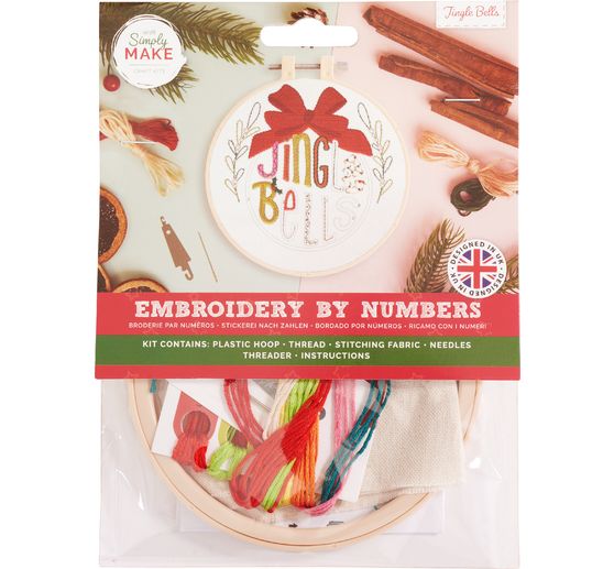 Simply Make - Embroidery By Numbers