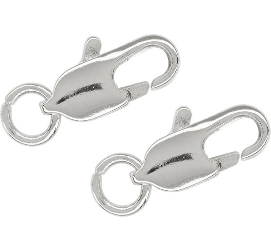 Lobster clasp, 2 pieces