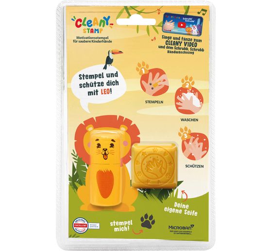 ColOp Cleany Stamp hand wash stamp