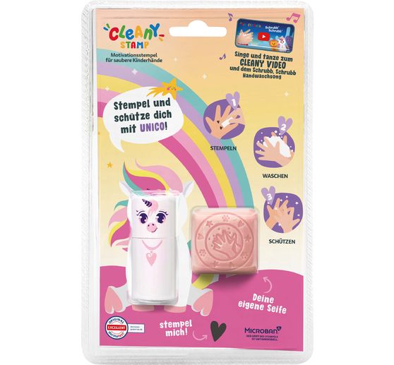 ColOp Cleany Stamp hand wash stamp